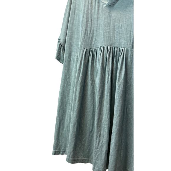 Susan Betro Size 4X Green New with Tags Tunic Pullover Short Sleeve MSRP $57 - Picture 3 of 6